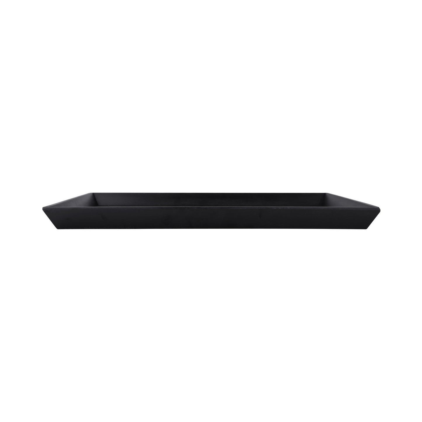 Melamine Rectangular Tray - Black
