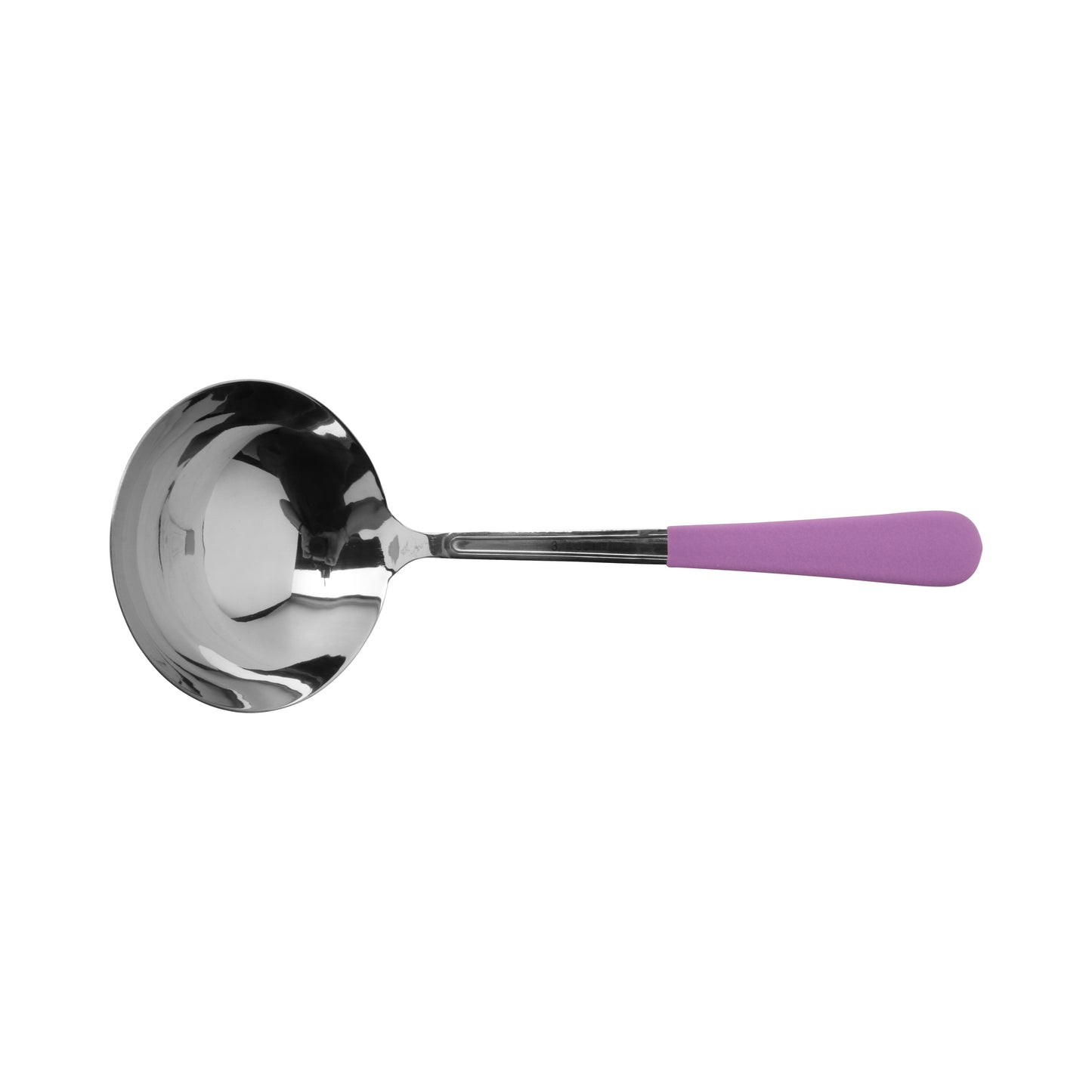 6 oz., 9.5" Stainless Steel Ladle w/ Mirror Finish and Cool-Grip Handle