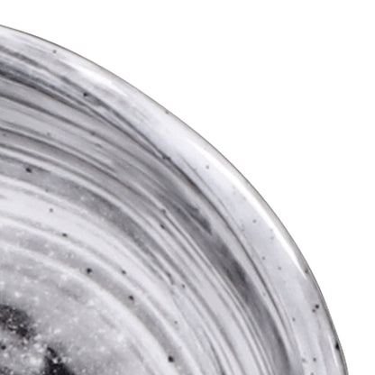 Melamine Round Bowl - Black Design