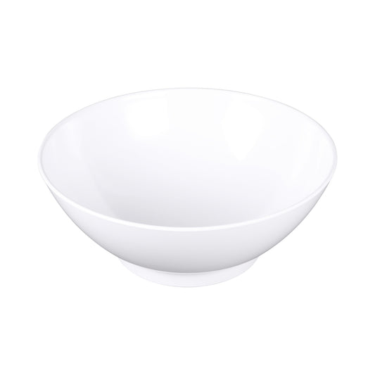 Melamine Round Bowl - White
