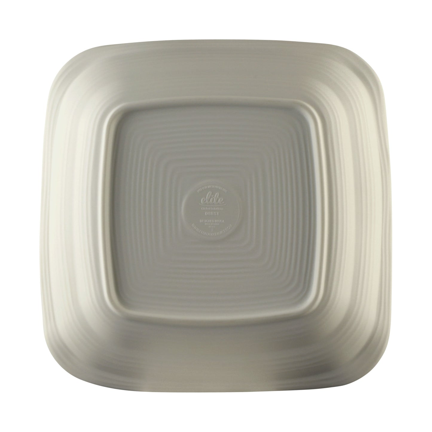 Melamine Irregular Square Bowl - Off White Design