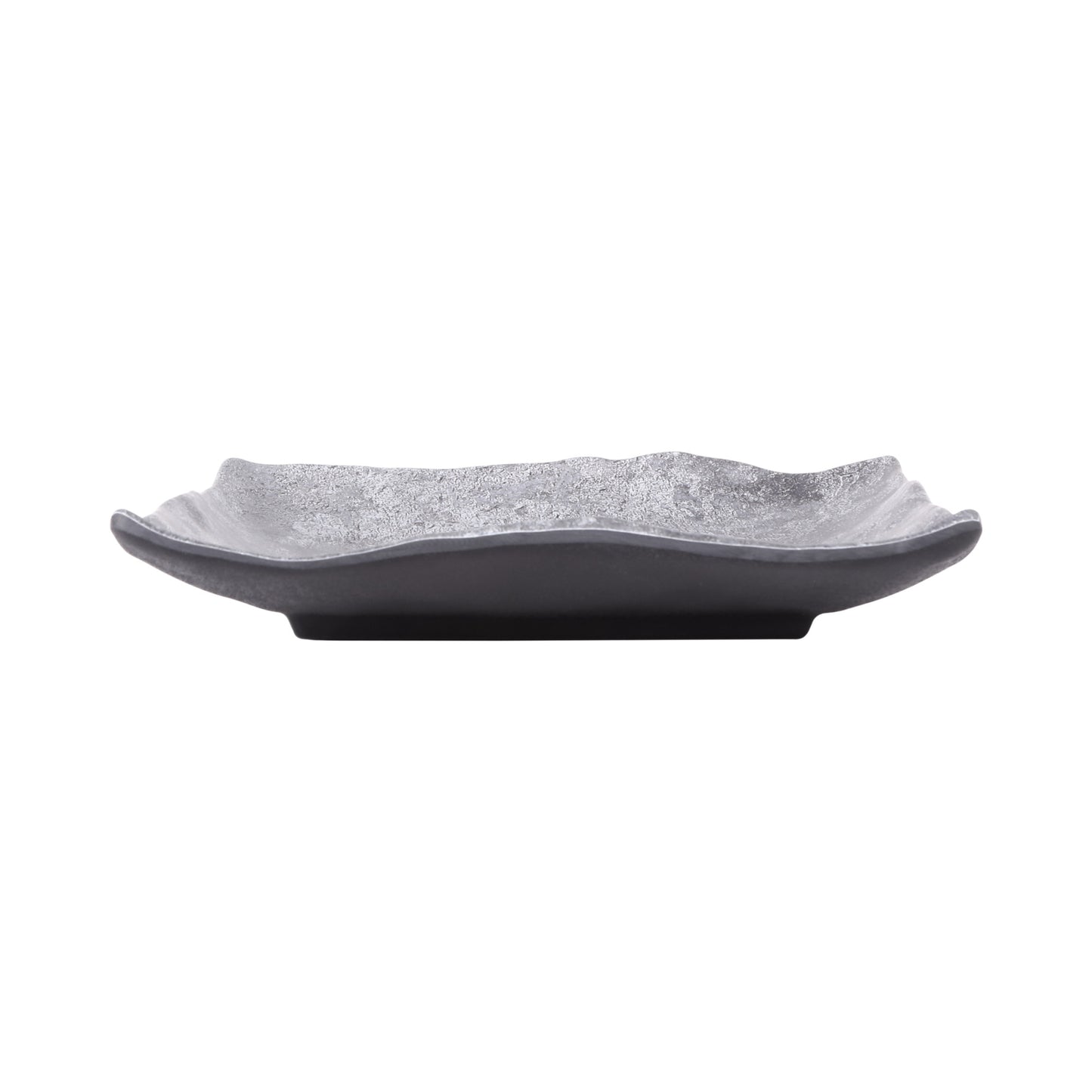 Melamine Square Plate - Coal