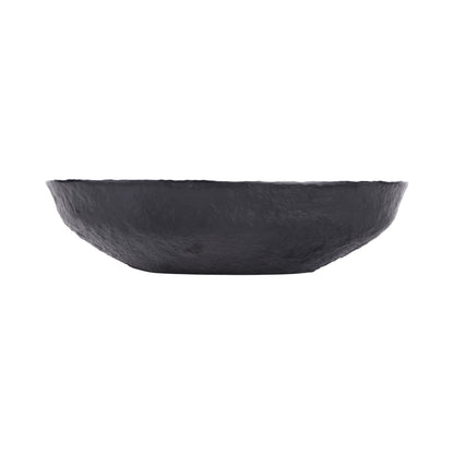 Melamine Oval Bowl - Coal