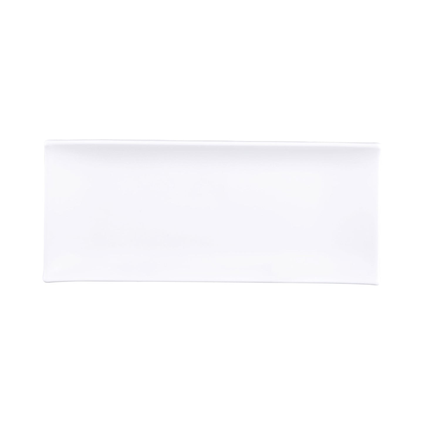Melamine Rectangular Tray - White