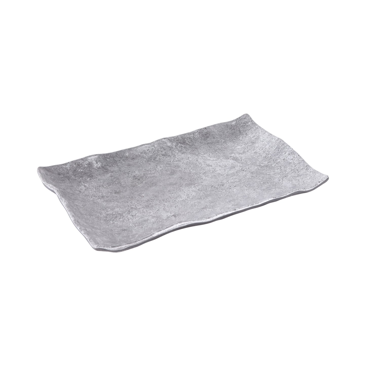 Melamine Rectangular Plate - Coal