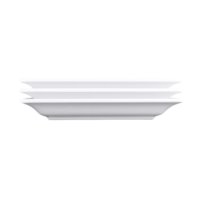 Melamine Square Plate - White