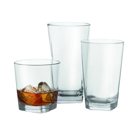 9 oz. (9.7 oz. rim-full), 3.26" Rocks, 3.37" tall (12 Pack)