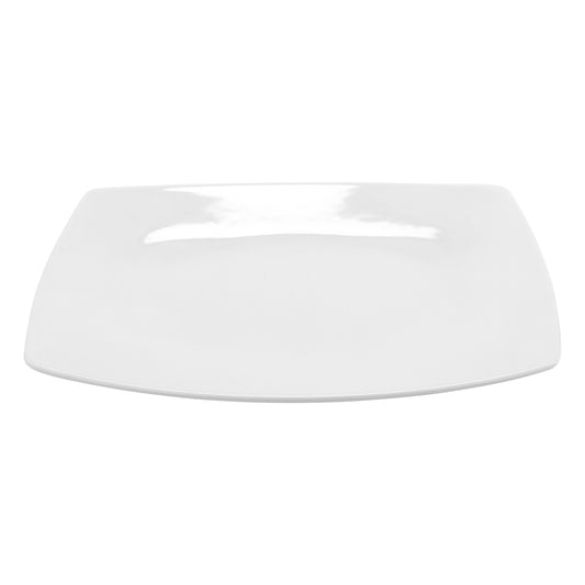 13" x 9" Bright White Porcelain Platter, Corona Asia (12 Pack)