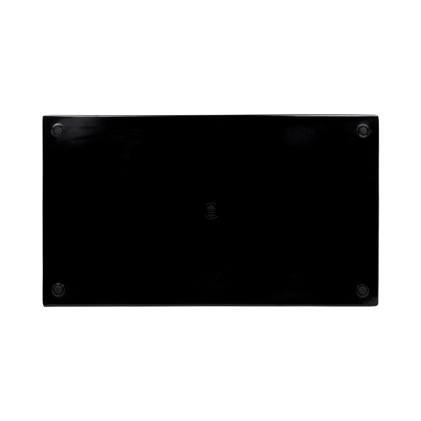 Melamine Rectangular Tray - Black