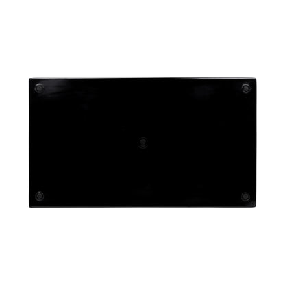 Melamine Rectangular Tray - Black