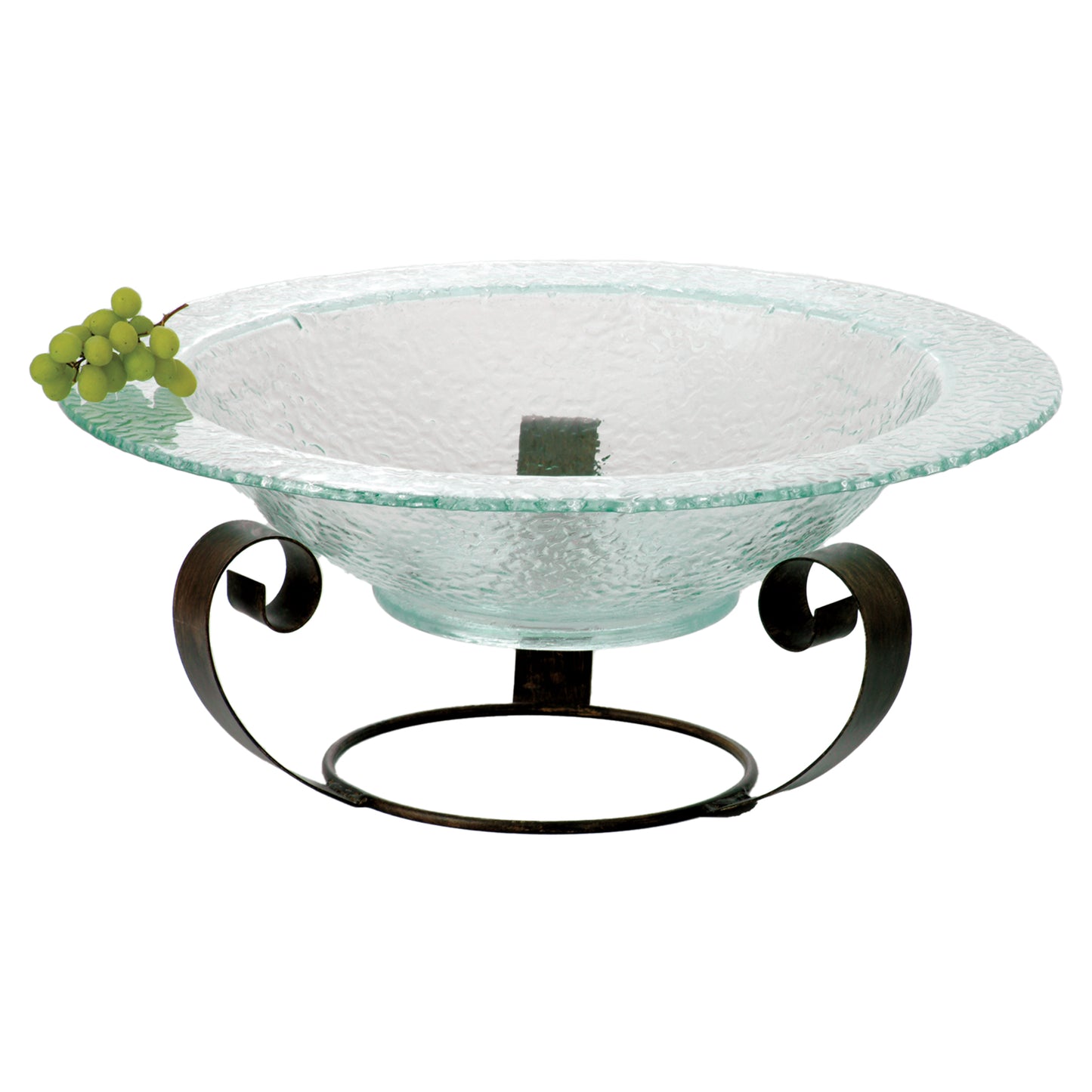 Tall Round Curl Riser w/ Brown Turtle Shell Finish