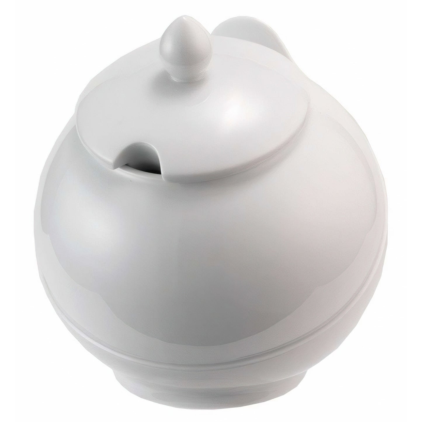 3.7 qt. White Pure Nature China Bowl w/ Lid. 8.7" dia., 10