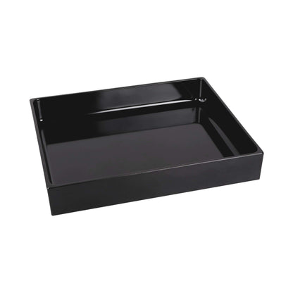 Melamine Rectangular Bin - Black