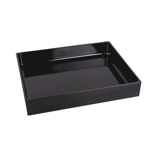Melamine Rectangular Bin - Black