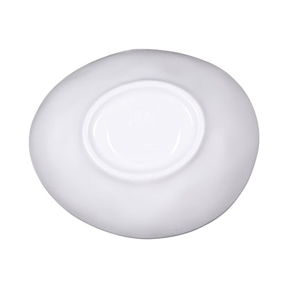 Melamine Oval Bowl - Navy Design