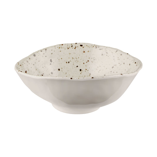 Melamine Oval Bowl - Chocolate Chip