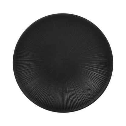 Melamine Round Plate - Black