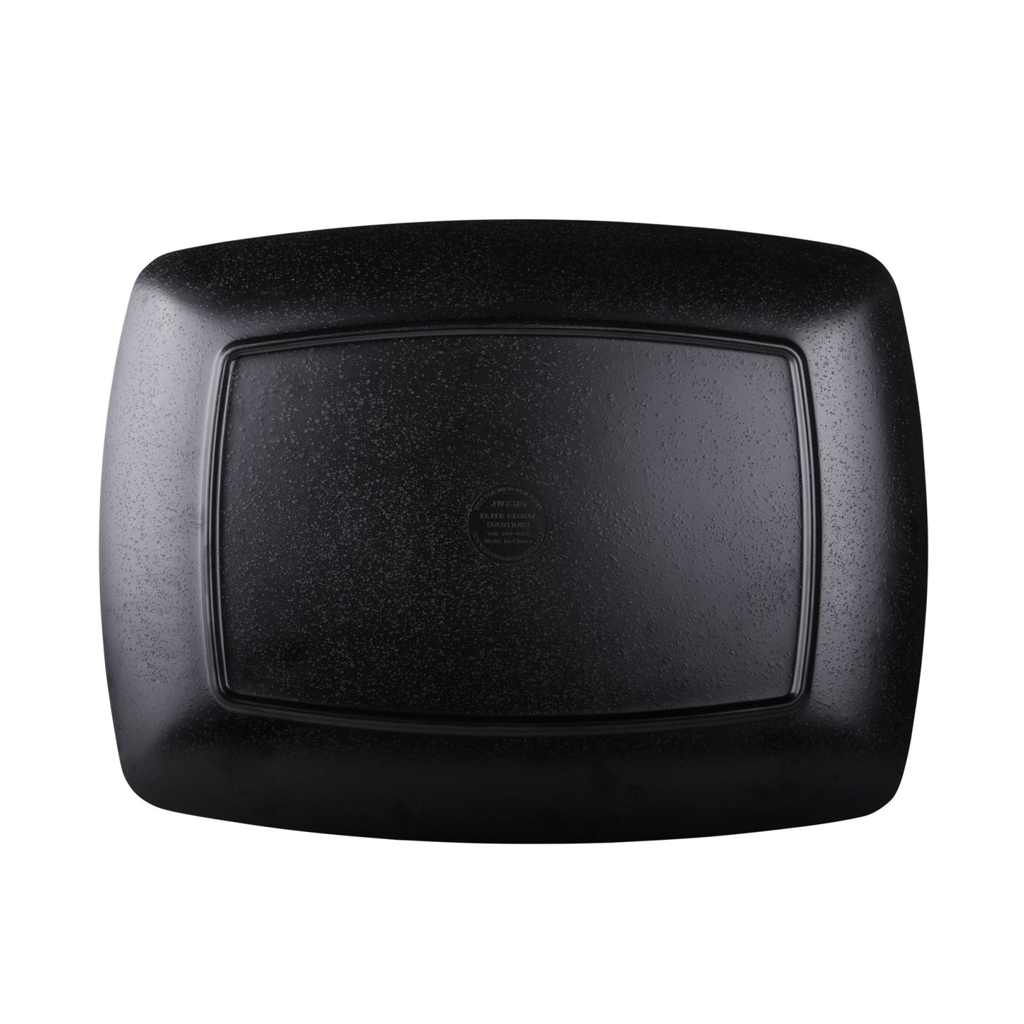 Melamine Rectangular Platter - Black