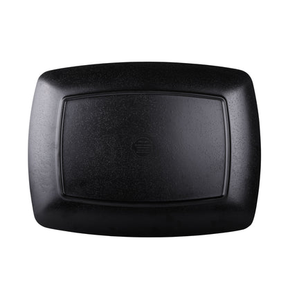 Melamine Rectangular Platter - Black