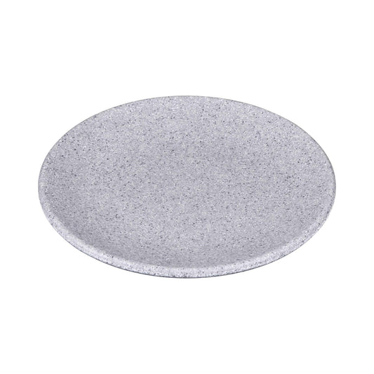 Melamine Round Plate - Granite Stone
