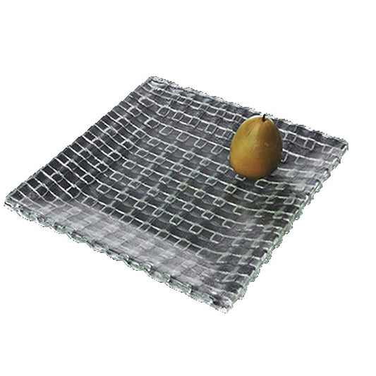 12" Woven Jade Glass Bowl