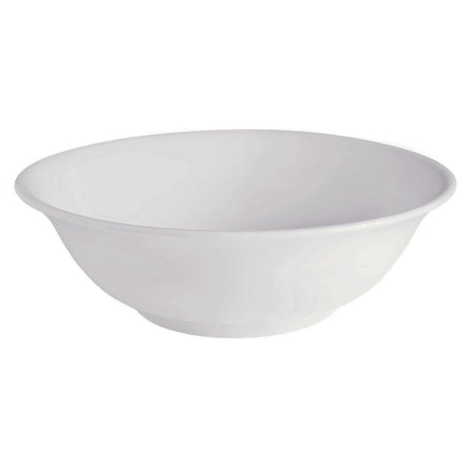 36.7 oz. Bright White Porcelain Salad Bowl, 8" Dia., Corona Actualite (12 Pack)