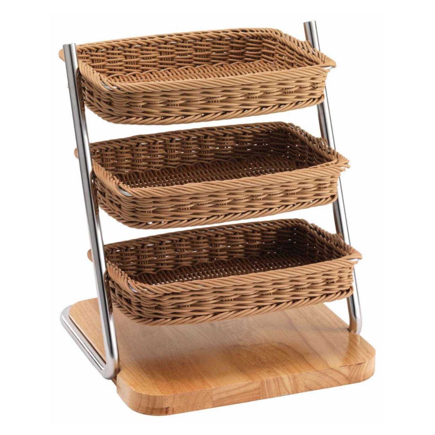 VarioRack - stainless steel,   with 3 Basket