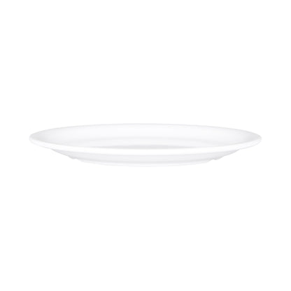 Melamine Round Plate - White