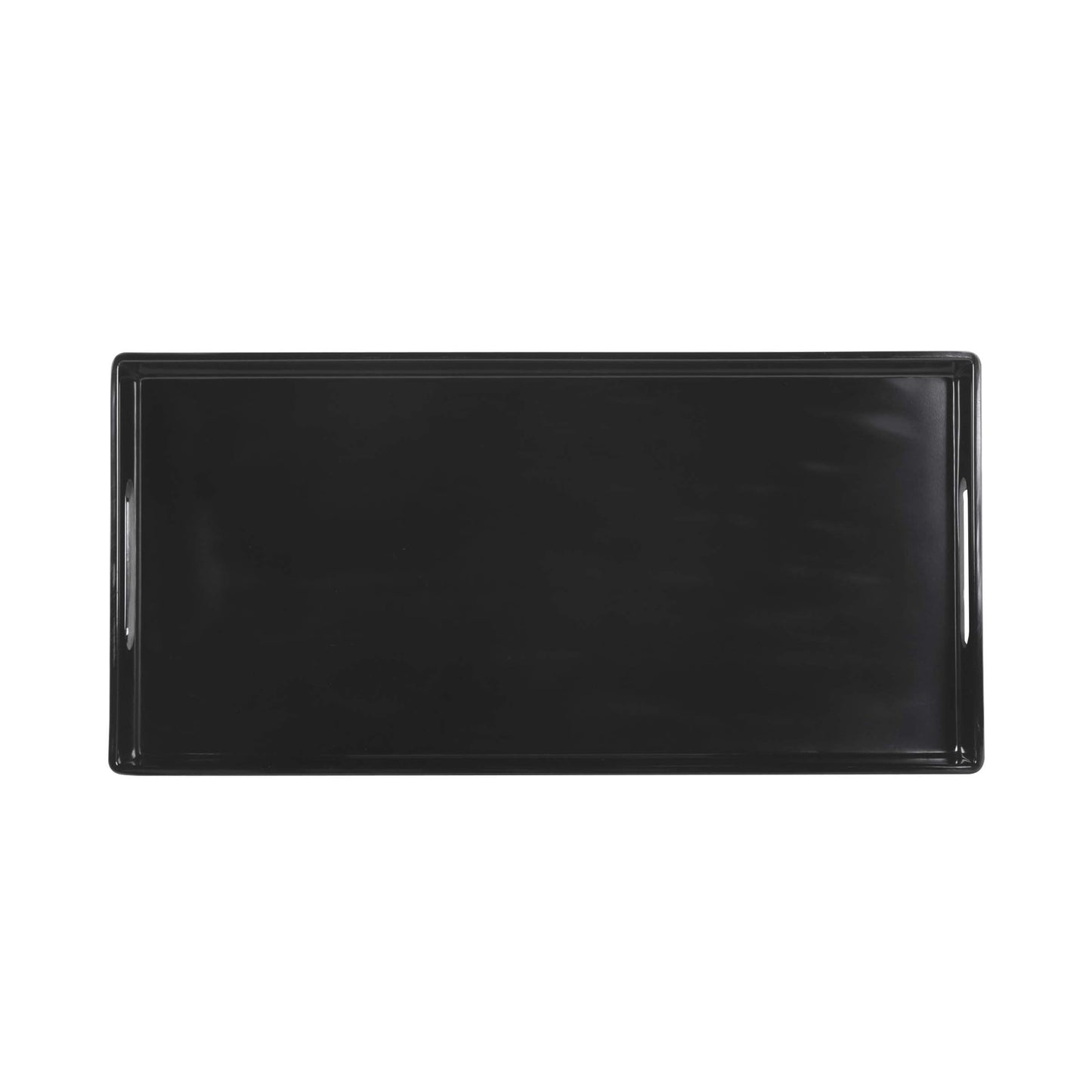 Melamine Rectangular Tray - Black