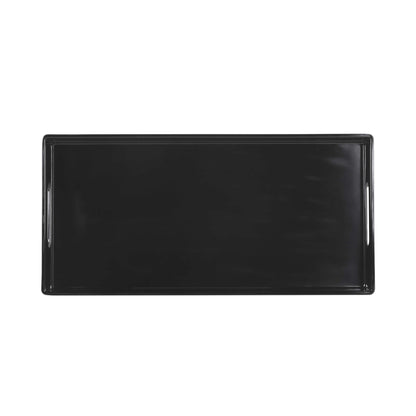 Melamine Rectangular Tray - Black