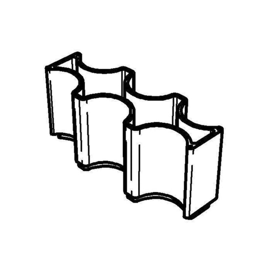 SPARE Cooling  Cooling fin for RAISER (230x230)  glas di