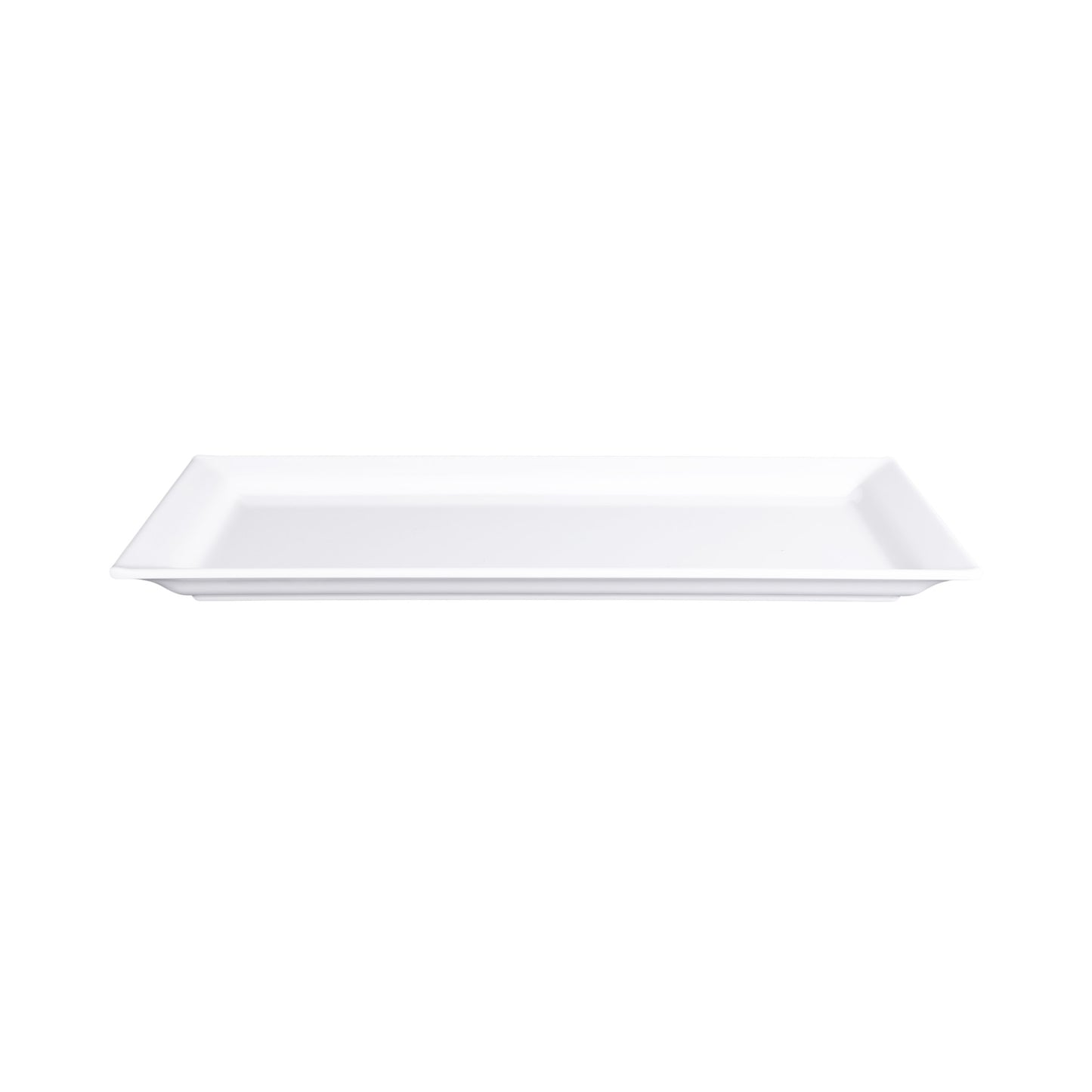 Melamine Rectangular Serving Platter - White