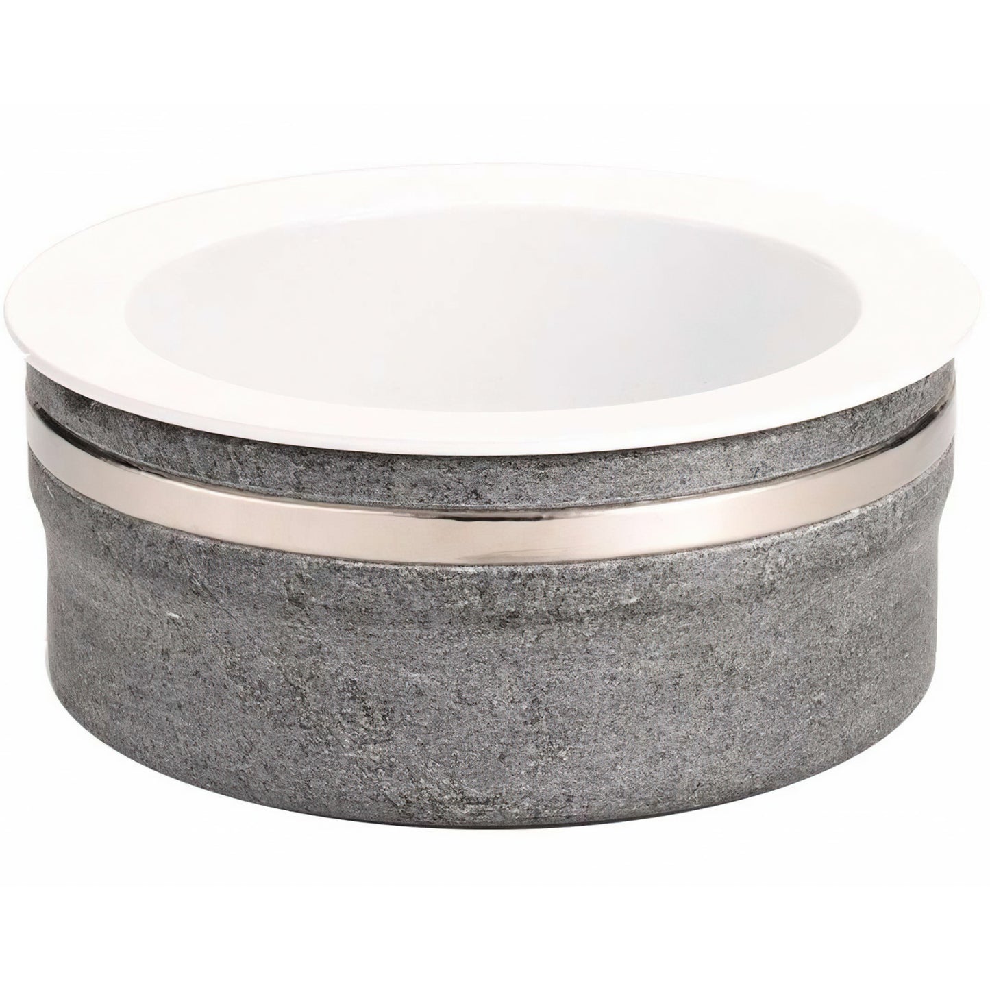 12" Cold Food Display Set with Soapstone Base. Includes In
