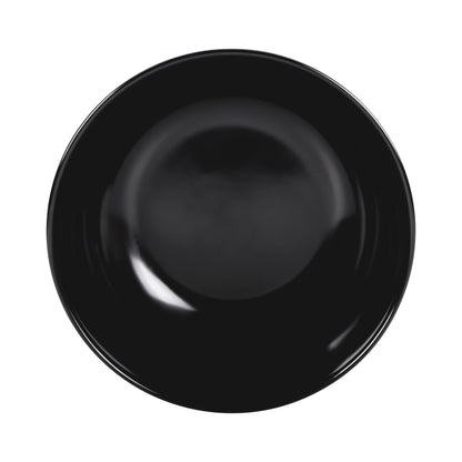 Melamine Round Bowl - Black