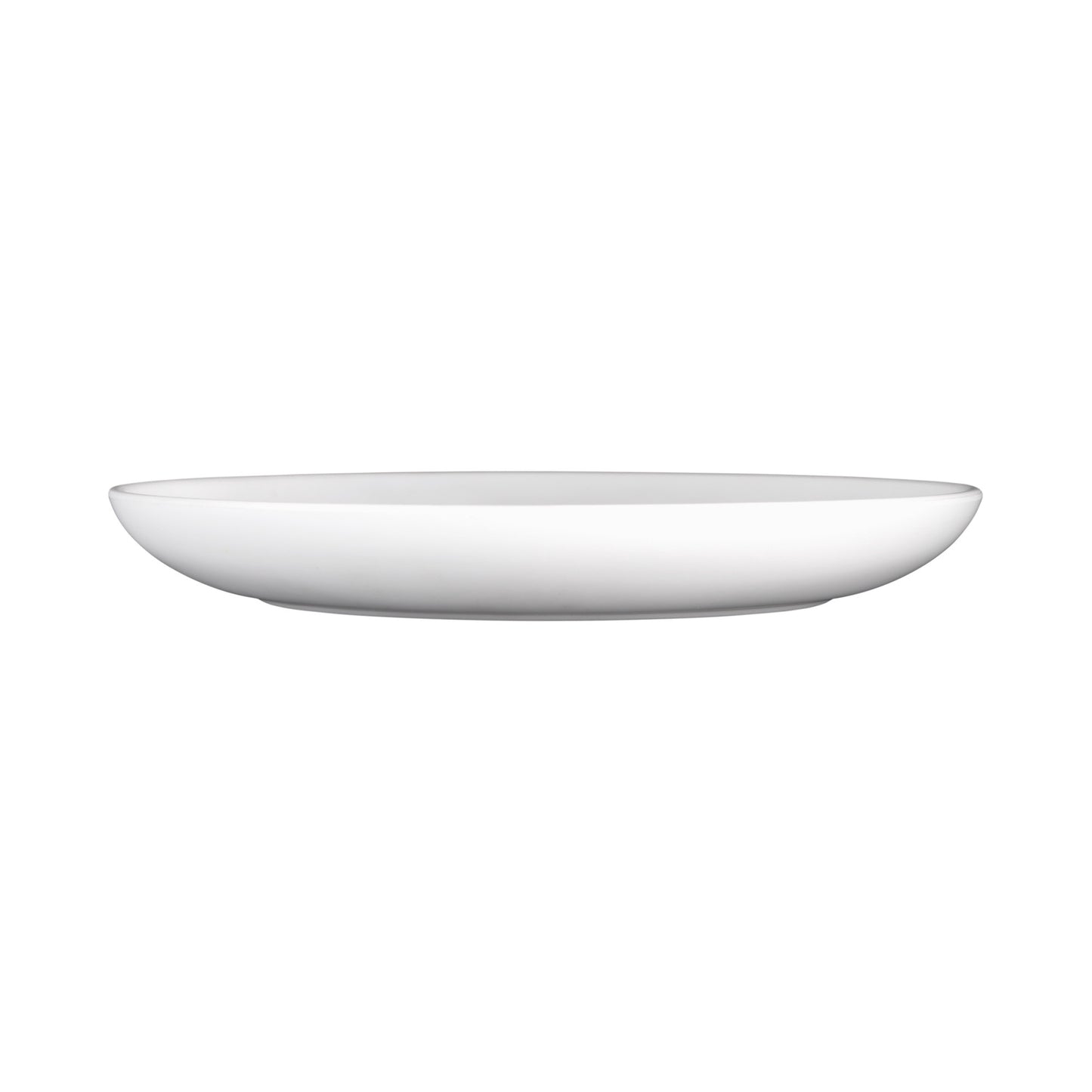 Melamine Deep Oval Plate - Off White