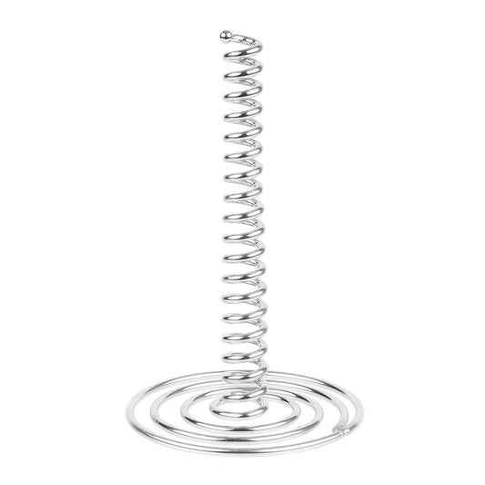 Tall Stainless Steel Spiral Onion Ring Tower