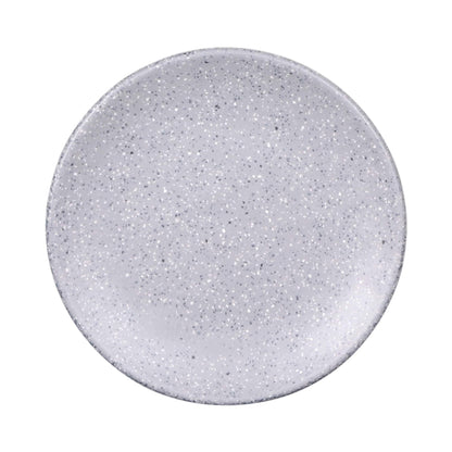 Melamine Round Plate - Granite Stone