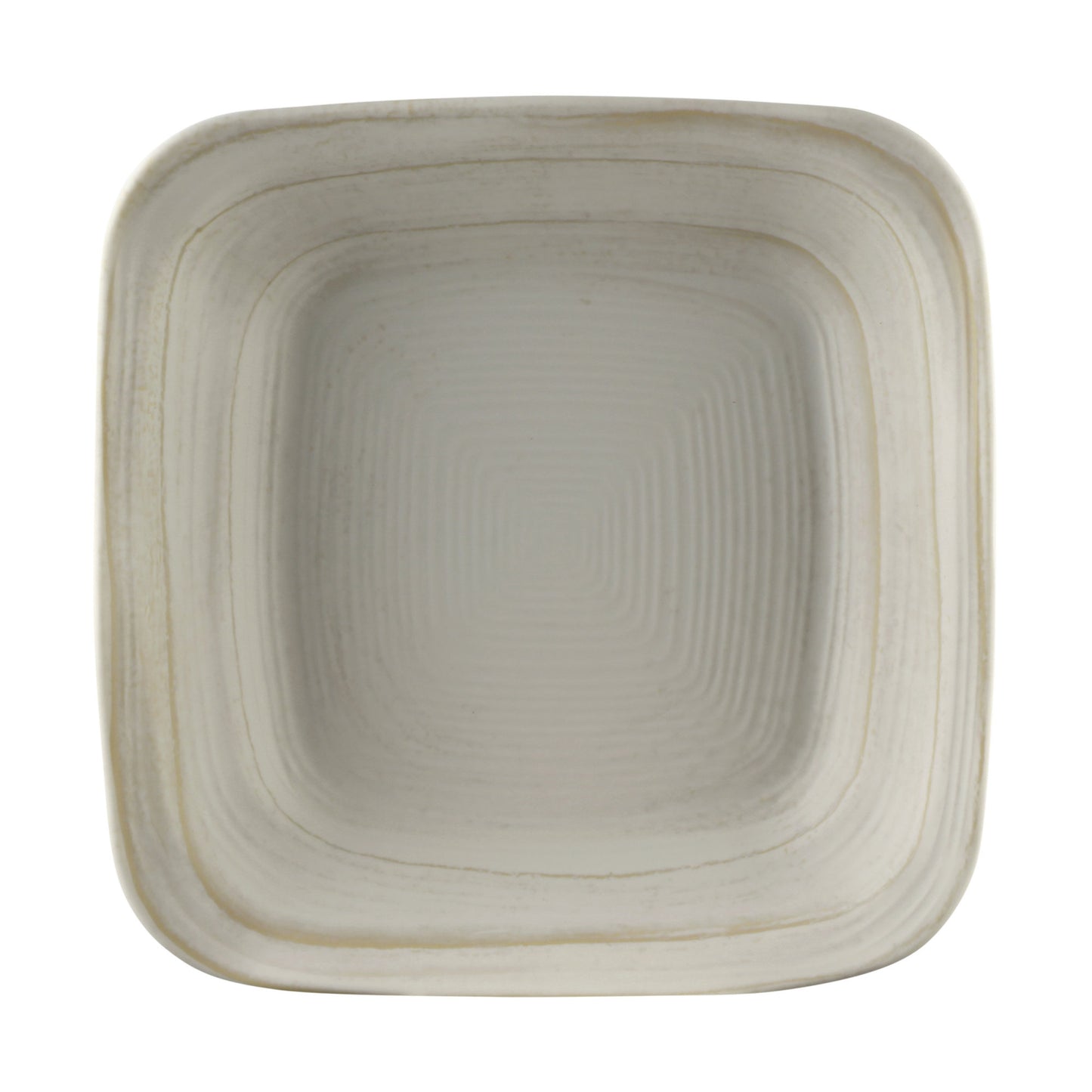 Melamine Irregular Square Bowl - Off White Design
