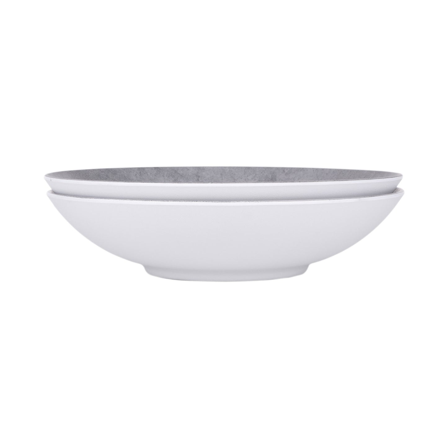 Melamine Round Bowl - Cement