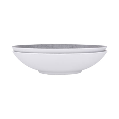 Melamine Round Bowl - Cement