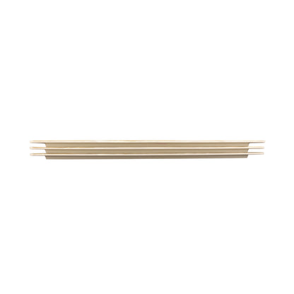 Melamine Rectangular Faux Wood - Bamboo