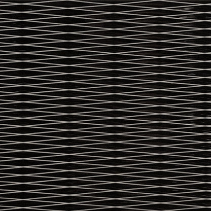 Melamine Rectangular Plate - White w/ Black Decal