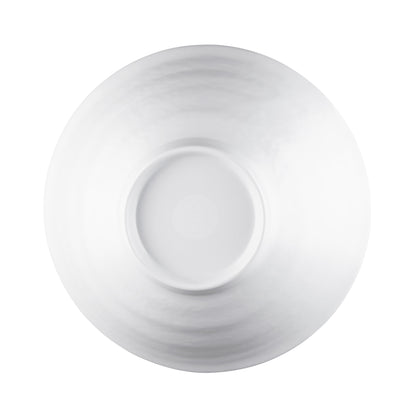 Melamine Bowl - White Matte Finish Outside/White Gloss Finish Inside
