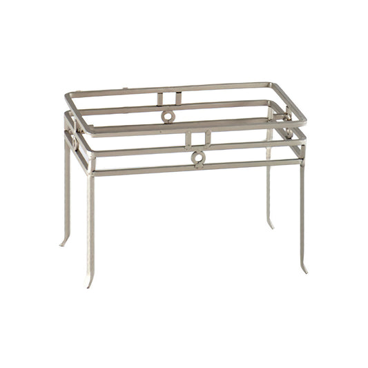 Tall Metal Rectangular Riser