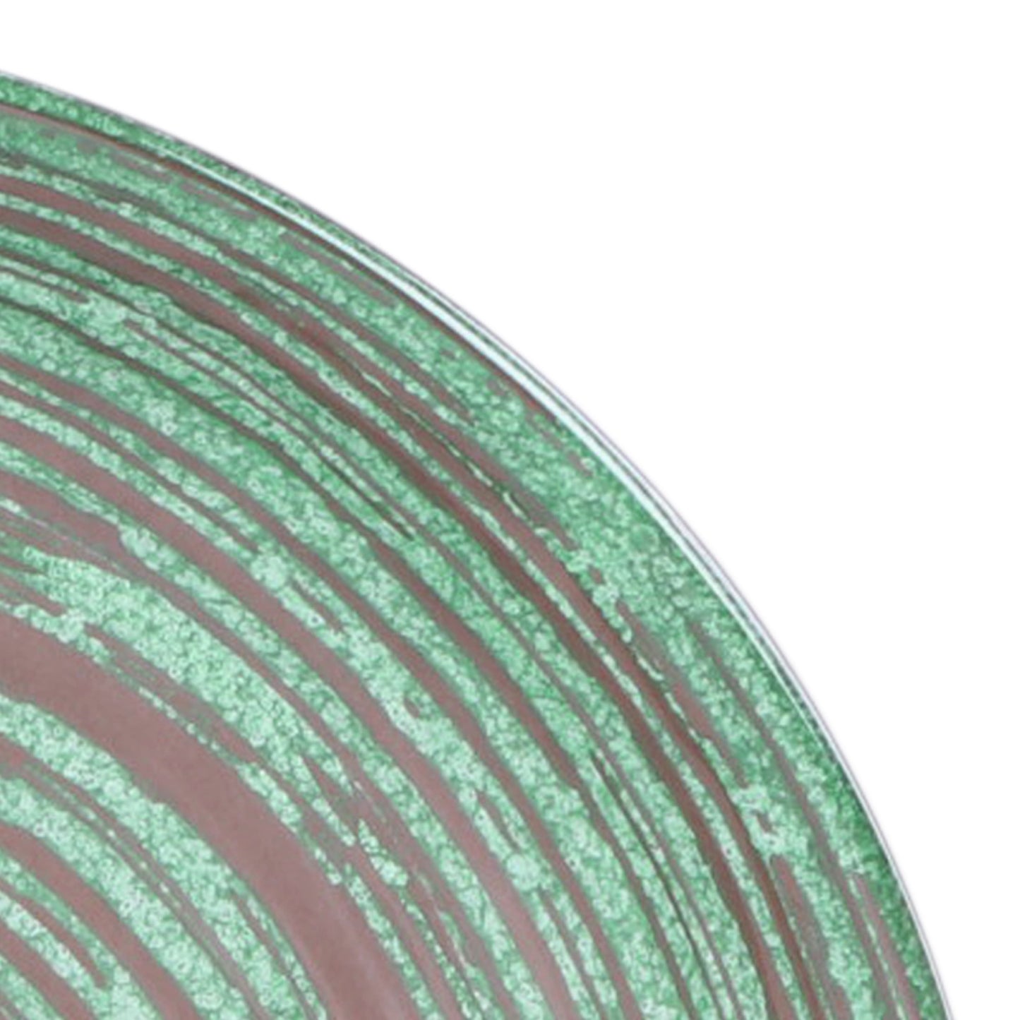 Melamine Round Bowl - Stardust Green