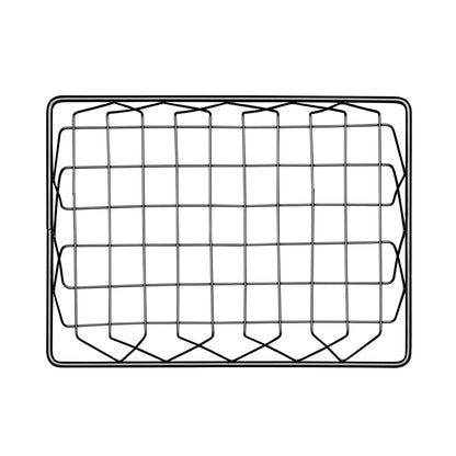 Metal Rectangular Wire Basket - Gunmetal Grey