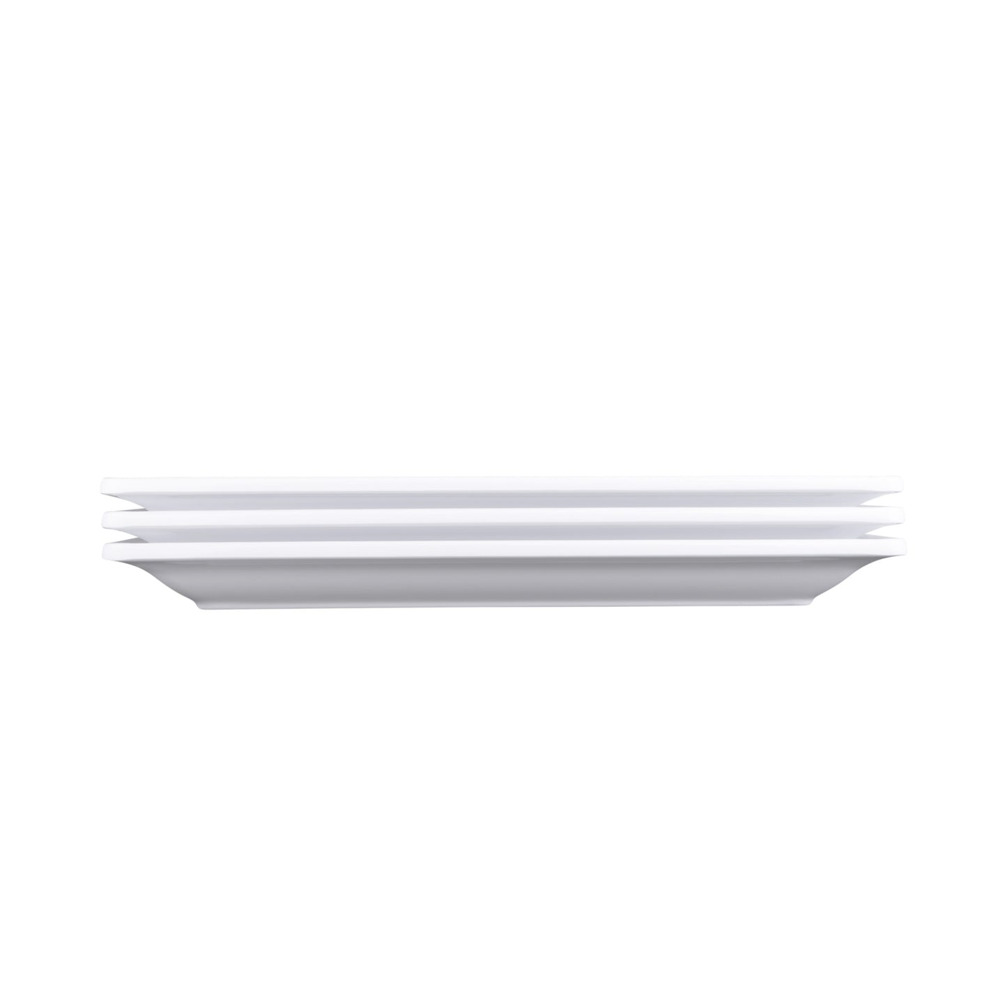 Melamine Rectangular Serving Platter - White