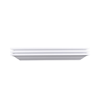 Melamine Rectangular Serving Platter - White
