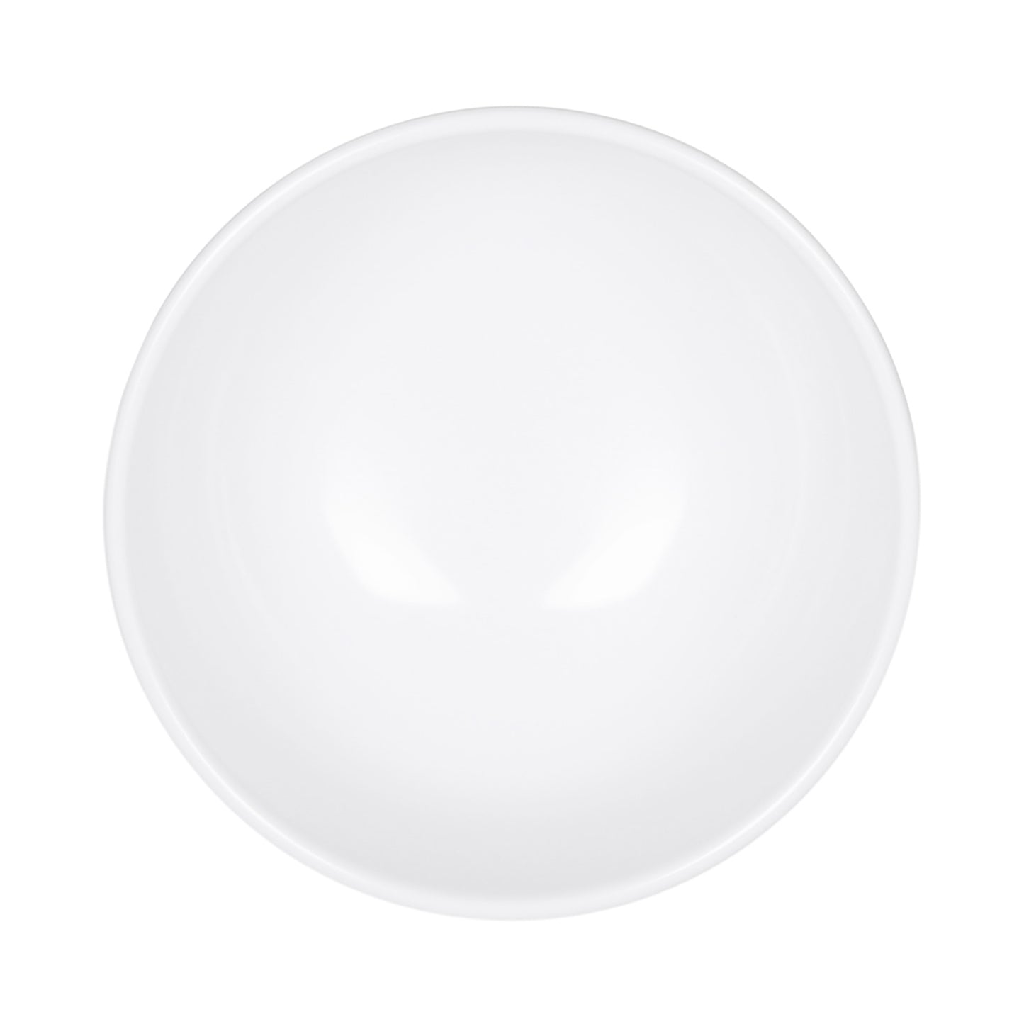 Melamine Round Bowl - White