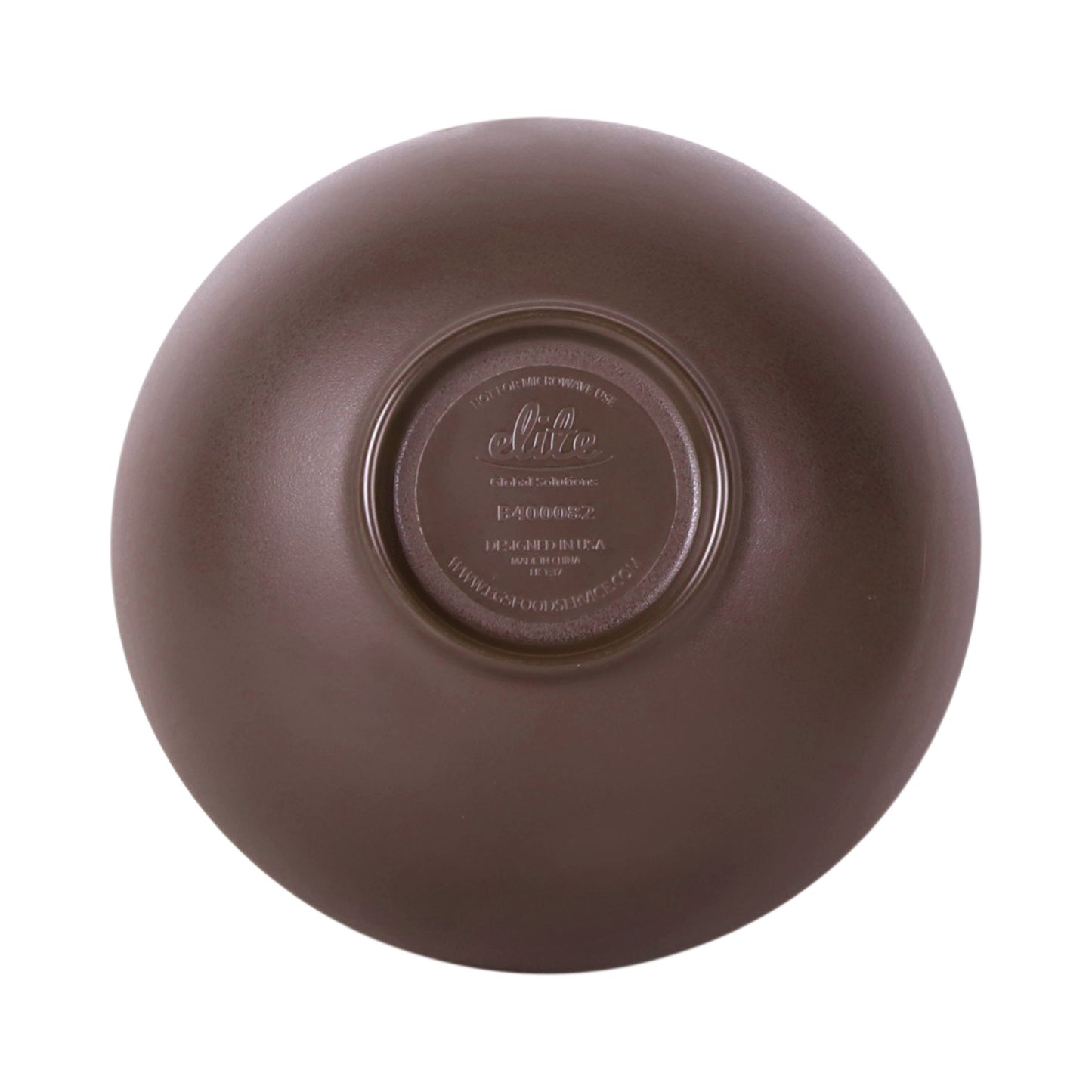 Melamine Round Bowl - Stardust Green